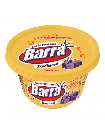 Sabão Pastoso Neutro 500g - BARRA