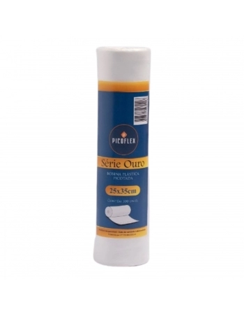 Bobina Picotada Ouro 25x35 2Kg - PICOFLEX