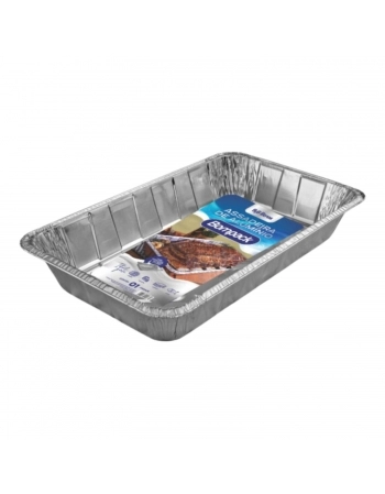 Assadeira de Alumínio Retangular 9,6L (BP9600R) - BOMPACK