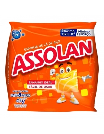 Esponja de Lã de Aço - ASSOLAN
