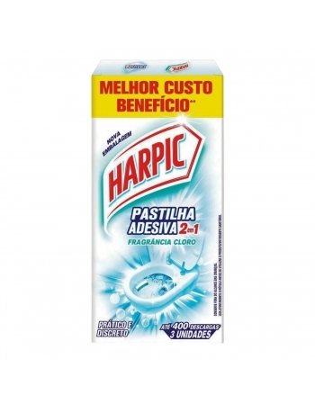 Pastilha Adesiva Cloro - HARPIC