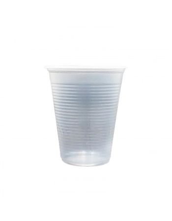 Copo 200mL Branco Estriado - COPAZA