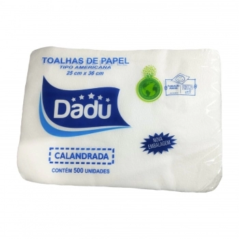 Toalha Americana Branca 25x36 - DADU