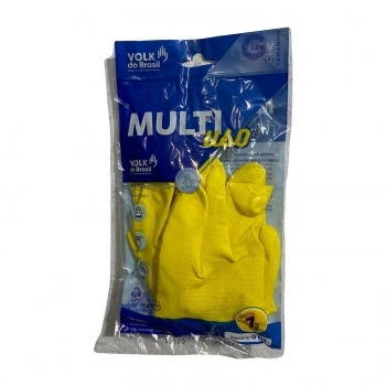 LUVA MULTIUSO AMARELA G - VOLK - CA 10.695