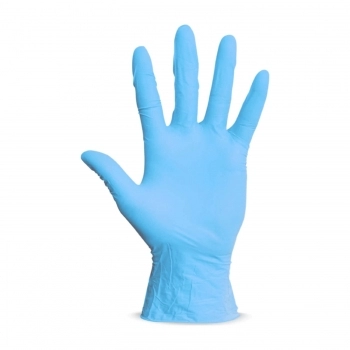 LUVA NITRILICA AZUL - GRANDE (VABENE) - CA 44048 / 47622