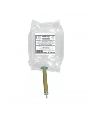 Refil Álcool Higienizador Mangueira Multi Sept Gel 800mL (MS-P800) - TRILHA