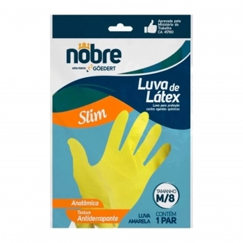 LUVA MULTIUSO AMARELA M - NOBRE CA 41780