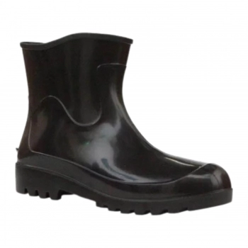 Bota Cano Curto N.43 Preta