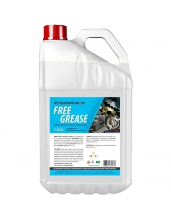 Desengraxante Neutro Free Grease 5L - RICCEL