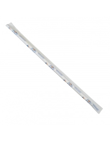CANUDO 6MM SACHET PAPEL - LISO BRANCO