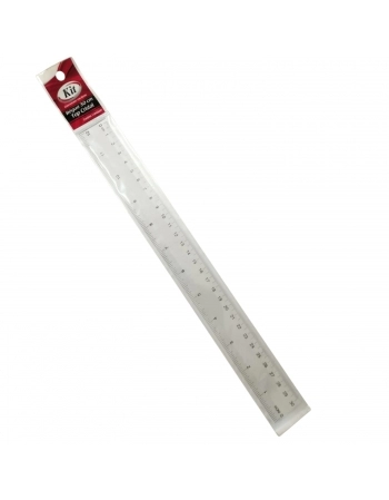 Régua Top Cristal 30cm - KIT