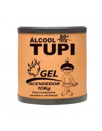 Álcool em Gel 10 Kg - TUPI