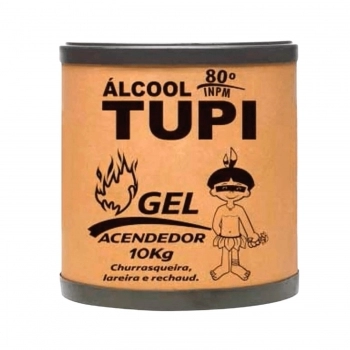 ALCOOL GEL C/10KG - TUPI