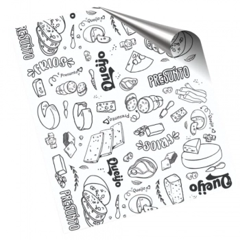 Papel Acoplado Estampado para Frios 30x38 1Kg