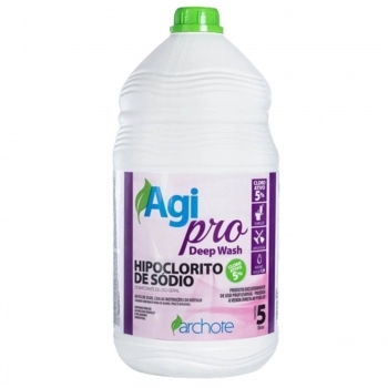 HIPOCLORITO DE SODIO 5% BOMBONA 5LTS - AGIPRO