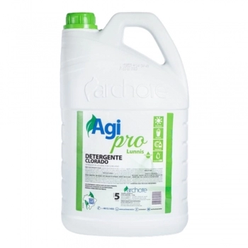 Detergente Clorado AgiPro Lunnis 5L - ARCHOTE