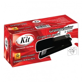 Grampeador 24/6 - 26/6 30FLS (K-8212) - KIT