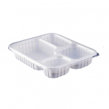 Pote com 4 Divisórias 1225mL (G-324-SF) - GALVANOTEK
