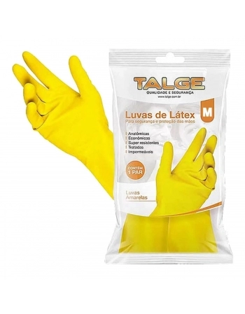 Luva Multiuso Amarela M - TALGE