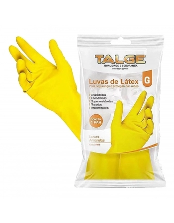 Luva Multiuso Amarela G - TALGE