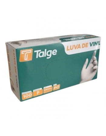 Luva de Silicone (Vinil) Pequena com Talco - TALGE