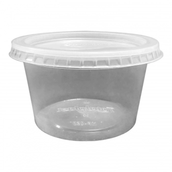 TH-POTE REDONDO 250ML C/TAMPA - TOTALPLAST (KP - 250)