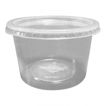 TH-POTE REDONDO 500ML C/TAMPA - TOTALPLAST (KP - 500)