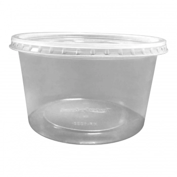 TH-POTE REDONDO 1000ML C/TAMPA - TOTALPLAST (KP - 1000)