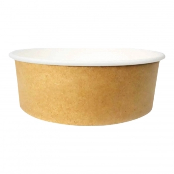 ECO - POTE DE PAPEL KRAFT 300ML (SEM TAMPA) C/180