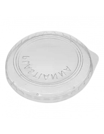 Tampa Branca para Copo/Pote 60mL - ECOFOODPACK