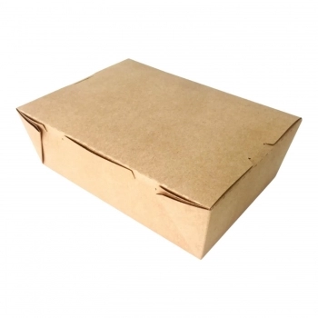 ECO - EMBALAGEM 2250ML QUADRADA KRAFT C/50