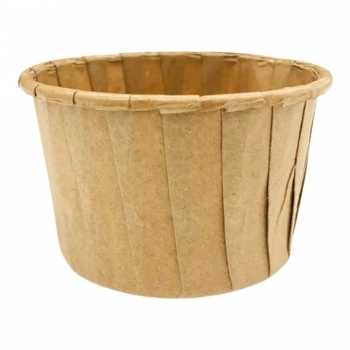 ECO - COPO/POTE 60ML KRAFT S/TAMPA C/500