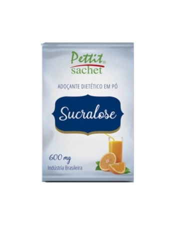 Sachet de Adoçante Sucralose 600mg - PETTIT SACHET