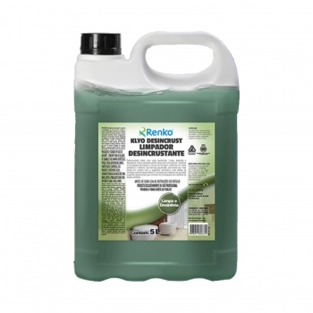 KLYO MAX - PÓS OBRA LIMPADOR DESINCRUSTANTE ÁCIDO - 5LTS - RENKO